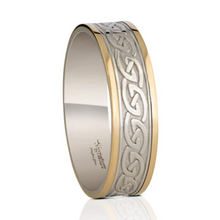 Lade das Bild in den Galerie-Viewer, Keltischer Ehering / Trauring keltische Wellen – 6,5 mm