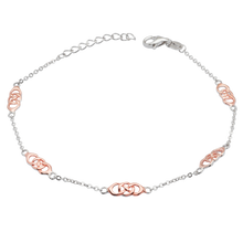 Lade das Bild in den Galerie-Viewer, Keltisches Gliederarmband keltische Welle Silber 925