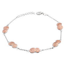 Lade das Bild in den Galerie-Viewer, Keltisches fünfgliedriges Armband Silber 925