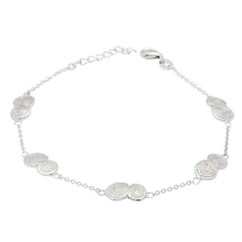 Lade das Bild in den Galerie-Viewer, Keltisches fünfgliedriges Armband Silber 925
