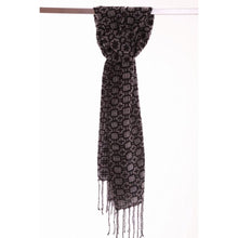 Lade das Bild in den Galerie-Viewer, Knight handgewebter Schal aus Mohair