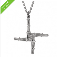 Lade das Bild in den Galerie-Viewer, Traditionelles doppelseitiges St. Brigid Kreuz