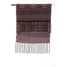 Lade das Bild in den Galerie-Viewer, Two Tones handgewebter Schal aus Mohair