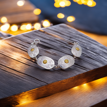 Lade das Bild in den Galerie-Viewer, Arda Armband Tiffany Silber teilweise vergoldet