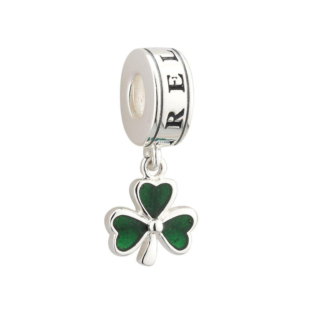 Celtic Bead Kleeblatt Silber