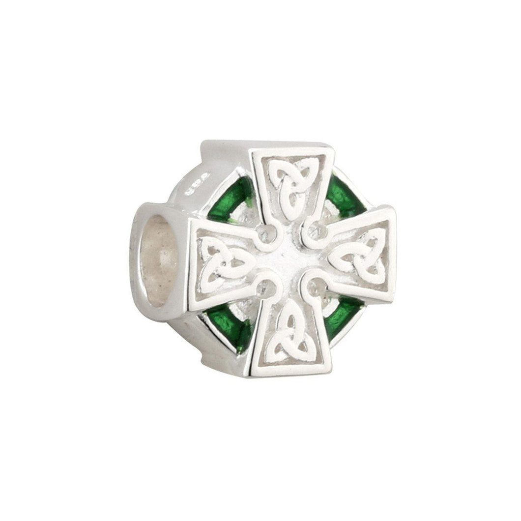 Celtic Bead Kreuz Silber