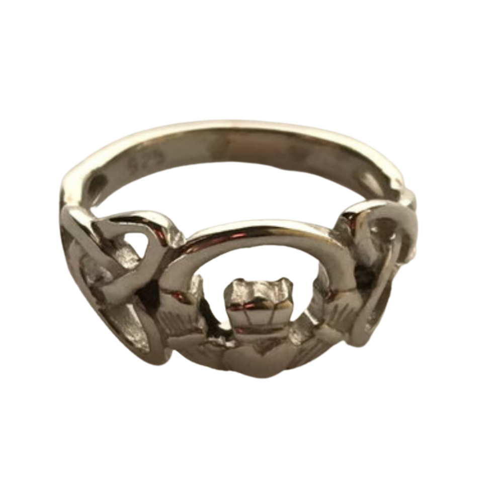 Claddagh Ring Kinder in Silber 925
