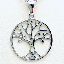 Lade das Bild in den Galerie-Viewer, Irische Kette Baum des Lebens Silber
