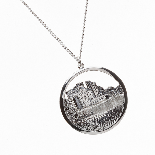 Irische Kette Bunratty Castle Silber