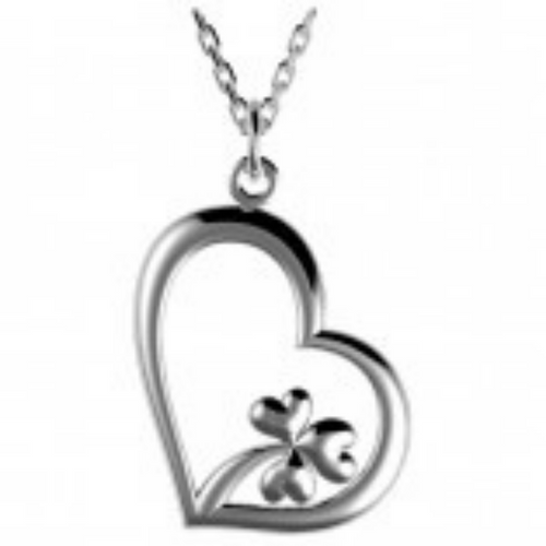 Irische Kette Silber Korbgeflecht