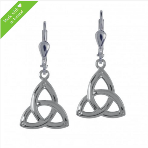 Irische Ohrringe Trinity Knot