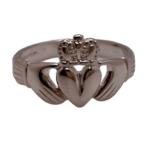 Irischer Claddagh Ring Silber 925