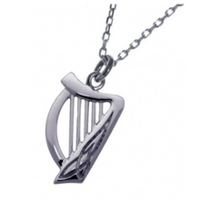 Lade das Bild in den Galerie-Viewer, Keltische Anhänger Harfe Silber 925
