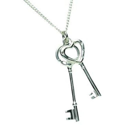 Keltische Kette Silber 925 Schlüssel von Irland