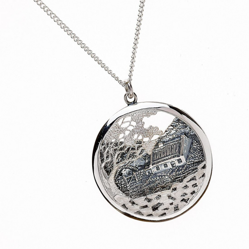 Keltische Kette Silber Quiet Man