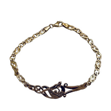 Lade das Bild in den Galerie-Viewer, Keltisches Armband Schutzdrache Tynan aus 10 Karat Gold 416
