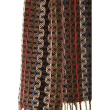 Lade das Bild in den Galerie-Viewer, SOIL handgewebter Schal aus Alpaka Wolle
