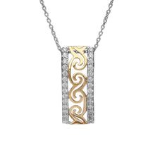 Lade das Bild in den Galerie-Viewer, Silberkette keltische Spirale aus Silber 925 vergoldet
