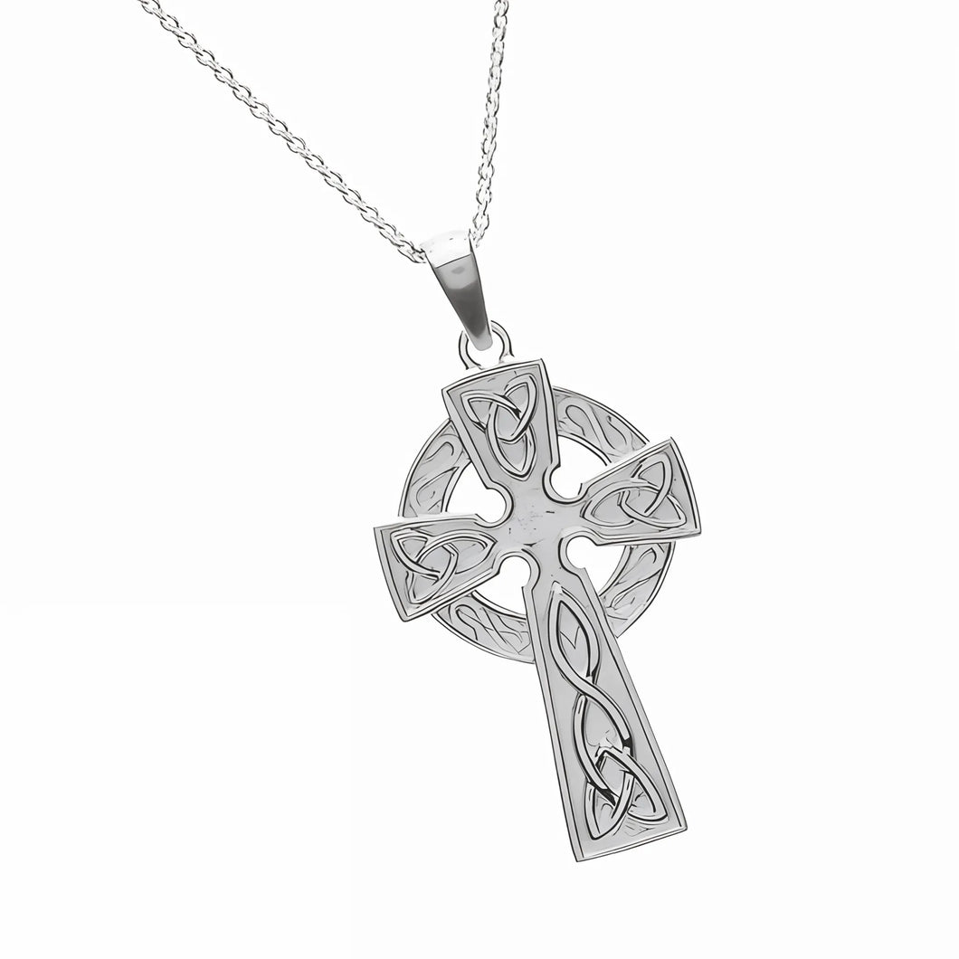 Klassisches keltisches Kreuz Silber 925
